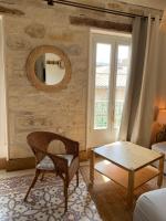 Posteľ alebo postele v izbe v ubytovaní CasaBell Appartement atypique vintage