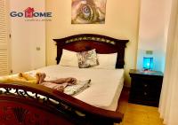 Postel nebo postele na pokoji v ubytování 1 Bed Room West Golf at El-Gouna Y12-0