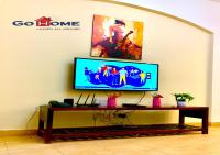 TV a/nebo společenská místnost v ubytování 1 Bed Room West Golf at El-Gouna Y12-0