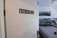 The floor plan of Suite estocolmo
