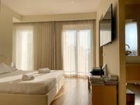 A bed or beds in a room at Luxury Penthouse with Stunning View and Hammam