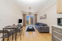 The floor plan of Exquisite Flat with Shared Pool in Kepez