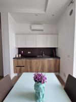 A kitchen or kitchenette at Amiura B&B
