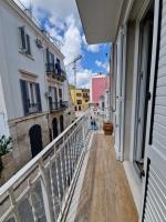 A balcony or terrace at Amiura B&B