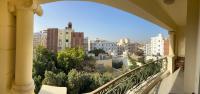 Nespecifikovaný výhled na destinaci Hurghada nebo výhled na město při pohledu z apartmánu
