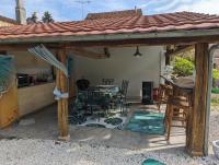 Patio alebo iná vonkajšia časť ubytovania Villa Délice