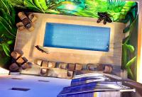 TV a/nebo společenská místnost v ubytování HOTEL BELLE VUE MEKNES