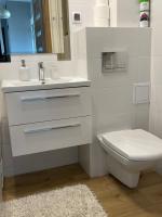 Kúpeľňa v ubytovaní Apartament Centrum