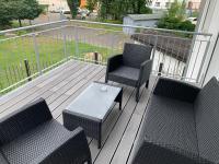 Balkón nebo terasa v ubytování ALEX-Ferienhaus