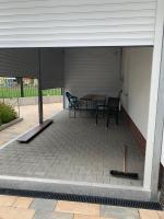 Balkón nebo terasa v ubytování ALEX-Ferienhaus