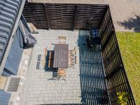 Plán poschodí v ubytovaní UROCZY ZAKĄTEK - Apartamenty z własnymi tarasami i grillem w centrum Zatora, blisko Energylandii