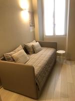 Posedenie v ubytovaní Budello di Alassio, ampio appartamento con box