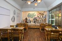 Restaurace v ubytování The Living Roof