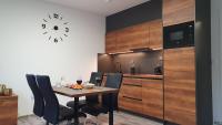 Kuchyň nebo kuchyňský kout v ubytování Apartmán Leny, Dolní Morava