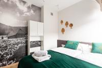 Posteľ alebo postele v izbe v ubytovaní Apartament Leśna Łąka Zakopane