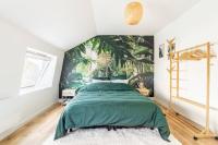 Posteľ alebo postele v izbe v ubytovaní Voyage en Duplex en Hyper Centre
