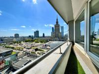Výhľad na mesto Varšava alebo výhľad na mesto priamo z apartmánu