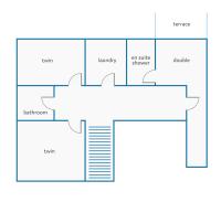 Plan piętra w obiekcie Villa Campanella by Villa Plus