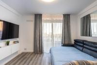 TV a/nebo společenská místnost v ubytování Los Cristianos - San Telmo piscina y vistas mar 1