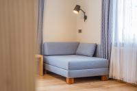 A seating area at Das Grüne Hotel zur Post - 100 % BIO