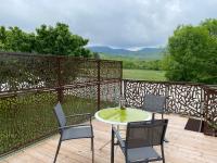 Widok na góry z tego apartamentu