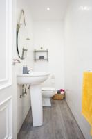 Kúpeľňa v ubytovaní Apartamento Río Maior