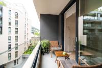 Balkón alebo terasa v ubytovaní Lenka Apartment