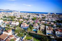 Nespecifikovaný výhled na destinaci Empuriabrava nebo výhled na město při pohledu z apartmánu