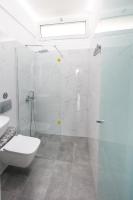 Kúpeľňa v ubytovaní Theodora Apartments