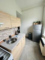 Kuchyň nebo kuchyňský kout v ubytování Apartmá Luxura