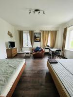 Postel nebo postele na pokoji v ubytování Apartmá Luxura