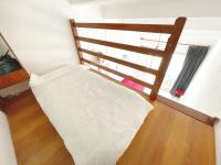Posteľ alebo postele v izbe v ubytovaní Charmant 2 pièces avec mezzanine, parking, à 300m de la plage et commerces - FR-1-338-502