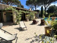 Vonkajšia záhrada v ubytovaní Maison 4 chambres avec piscine, jardin arboré & plage à 600m - La Croix-Valmer - FR-1-726-19