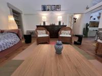 Posteľ alebo postele v izbe v ubytovaní Maison 4 chambres avec piscine, jardin arboré & plage à 600m - La Croix-Valmer - FR-1-726-19