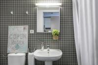 Koupelna v ubytování Residencia Universitaria Resa Roberto de Nobili