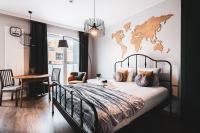 Postel nebo postele na pokoji v ubytování Pure Rental Apartments Inżynierska