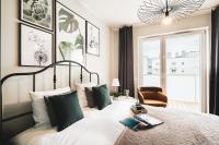 Postel nebo postele na pokoji v ubytování Pure Rental Apartments Inżynierska