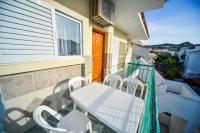Balkón alebo terasa v ubytovaní Apartman Porto Blue Lux