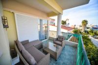 Balkón alebo terasa v ubytovaní Apartman Porto Blue Lux