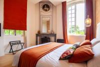 Posteľ alebo postele v izbe v ubytovaní Chateau en Provence