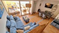 Posezení v ubytování Duplex MIRADOR