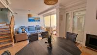 Posezení v ubytování Duplex MIRADOR