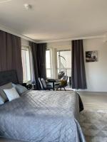 Posezení v ubytování BOSSHOMES Apartments Espoo - Close to Helsinki and access to Airport