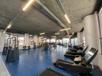Fitness centrum a/nebo fitness zařízení v ubytování Lavanta Tepesi Hotel ve Spor Tesisleri