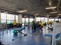 Fitness centrum a/nebo fitness zařízení v ubytování Lavanta Tepesi Hotel ve Spor Tesisleri