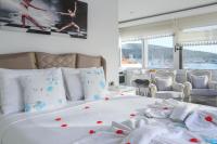 Postel nebo postele na pokoji v ubytování Dantela Butik Hotel