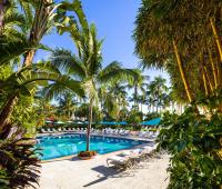 Der Swimmingpool an oder in der Nähe von The Palms Hotel &amp; Spa