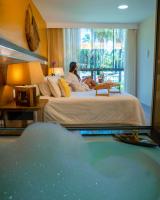 Vivaz Cataratas Hotel Resortにあるベッド