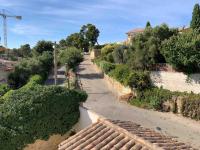 arial view of a street with trees and a building at T2 LA CIOTAT 60M2 AVEC TERRASSE EQUIPÉE in La Ciotat