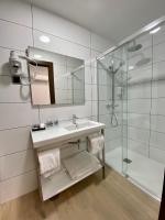 Koupelna v ubytování Evenia Alcalá Boutique Hotel
